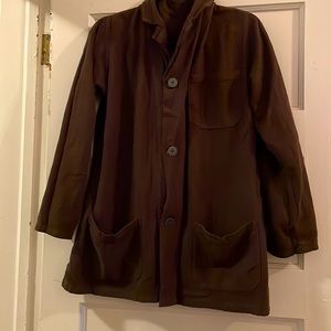 Vintage Oversized Jacket, Label Free, Recycle materials